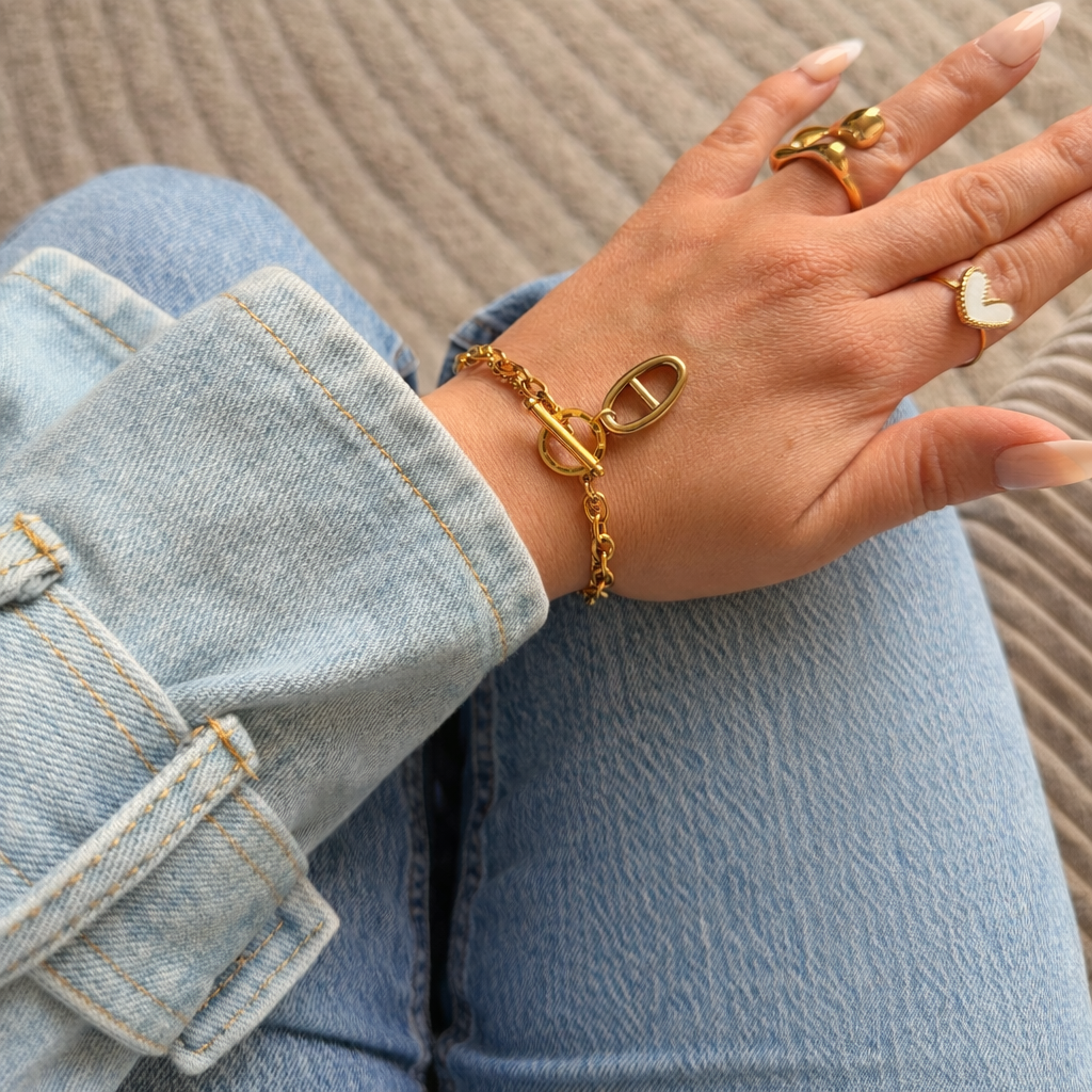 Bracelet Aurore doré