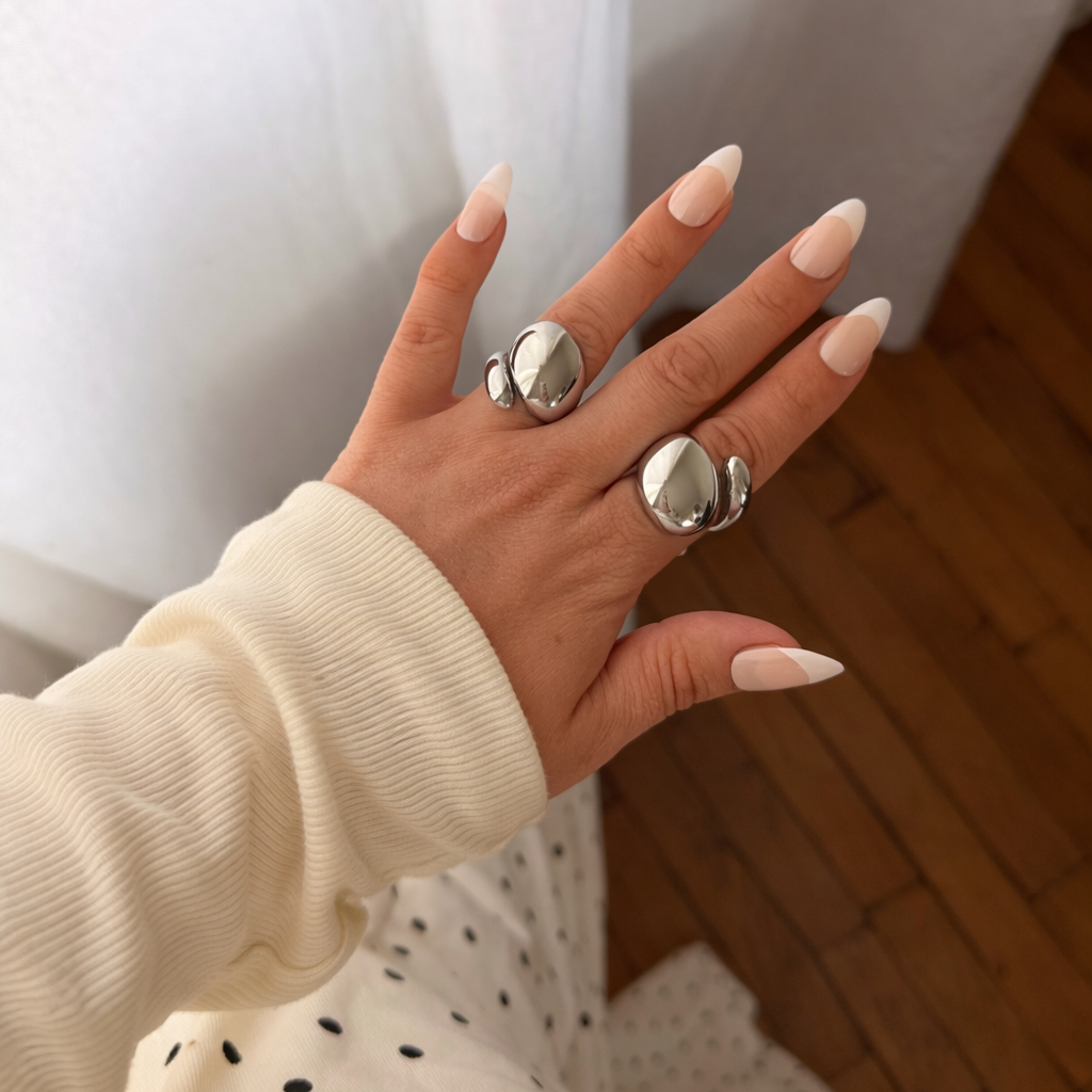 Bague Doria argenté