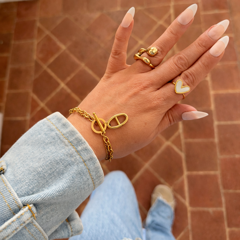 Bracelet Aurore doré