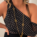 Collier Maille Marine Dorée