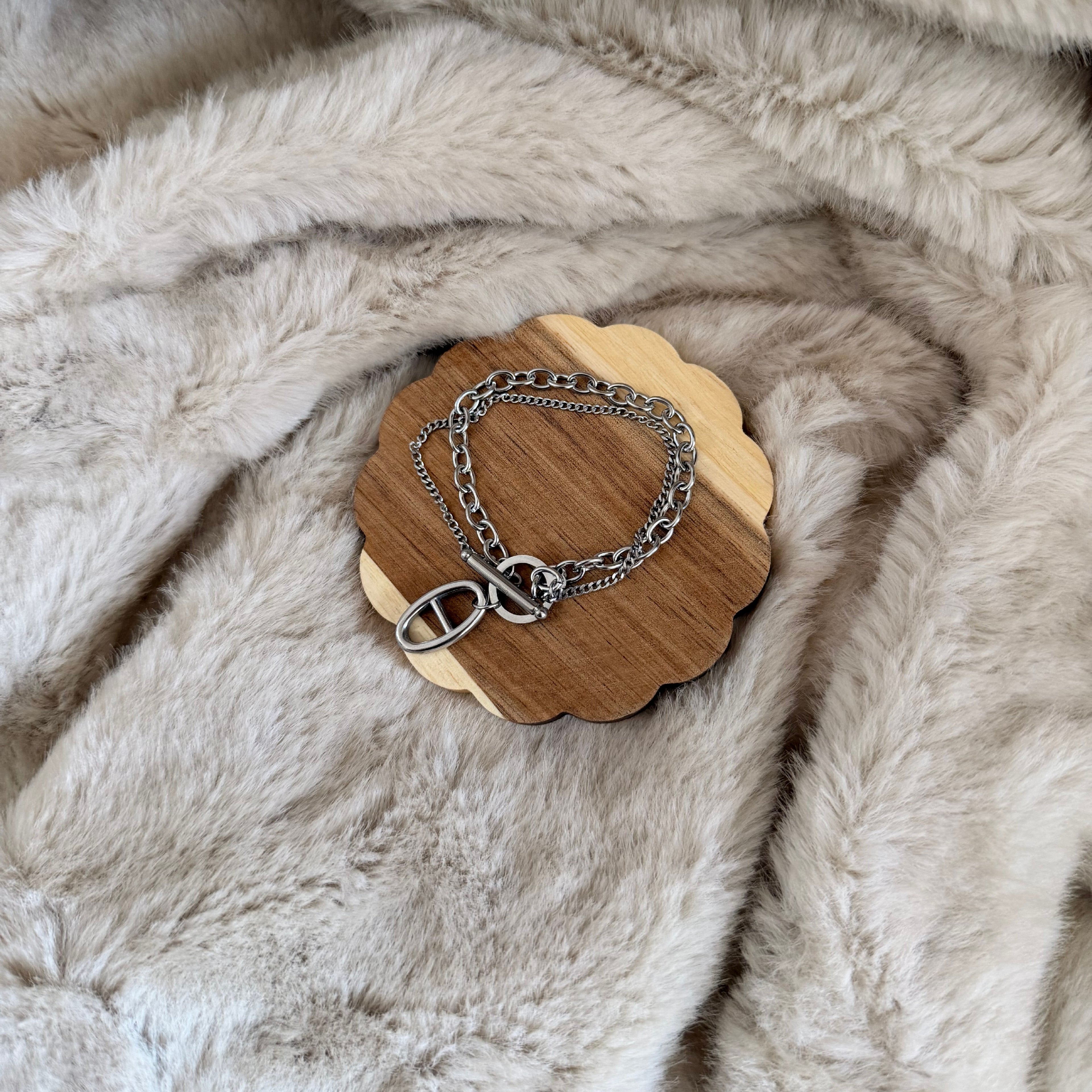 Bracelet Aurore argenté